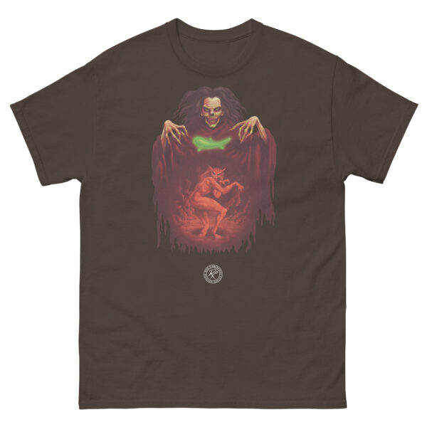 unisex-classic-tee-dark-chocolate-front-68fd1d1643ad6.jpg Out of Space and Time 2 T-shirt