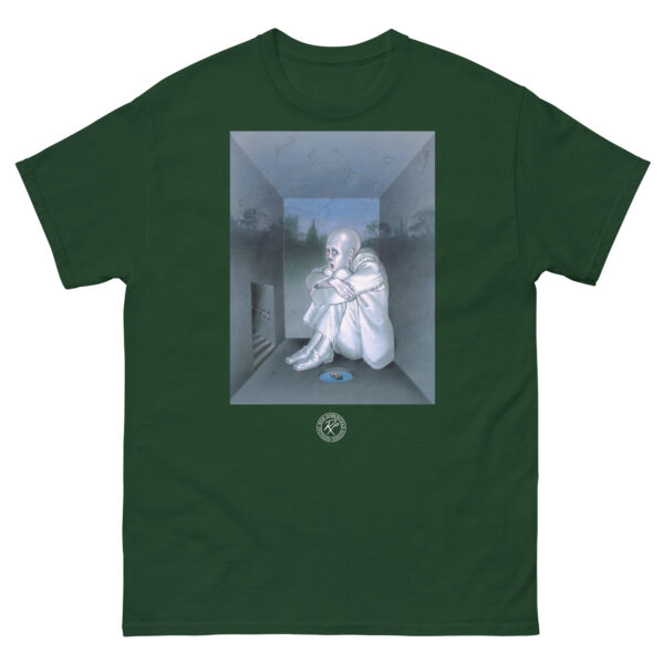 unisex-classic-tee-forest-green-front-68fd205948468.jpg Mind At Bay T-shirt