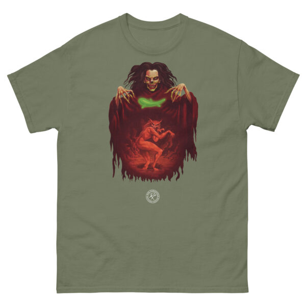 unisex-classic-tee-military-green-front-68fd1d165407b.jpg Out of Space and Time 2 T-shirt