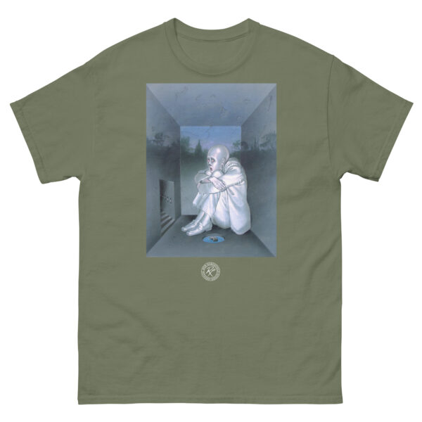 unisex-classic-tee-military-green-front-68fd205955d63.jpg Mind At Bay T-shirt