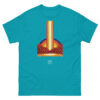 unisex-classic-tee-tropical-blue-front-68f5fb3ca7c81.jpg Blast Off T-shirt