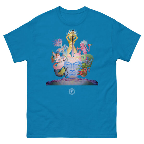 unisex-classic-tee-sapphire-front-6909b0ff0fb33.jpg Phoenix in Obsidian T-shirt