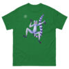 unisex-classic-tee-turf-green-front-6914eb41424c4.jpg Dancing Lemur T-shirt